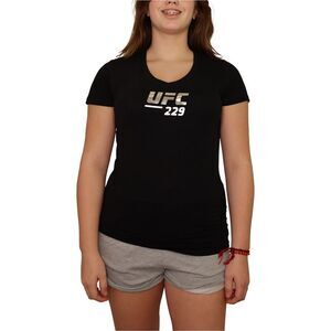 UFC Womens 229 Khabib Vs McGregor Graphic T-Shirt, Black, NWT